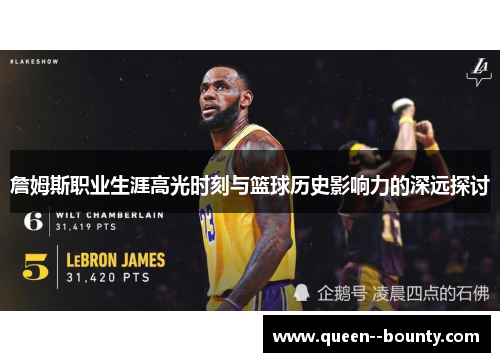 詹姆斯职业生涯高光时刻与篮球历史影响力的深远探讨